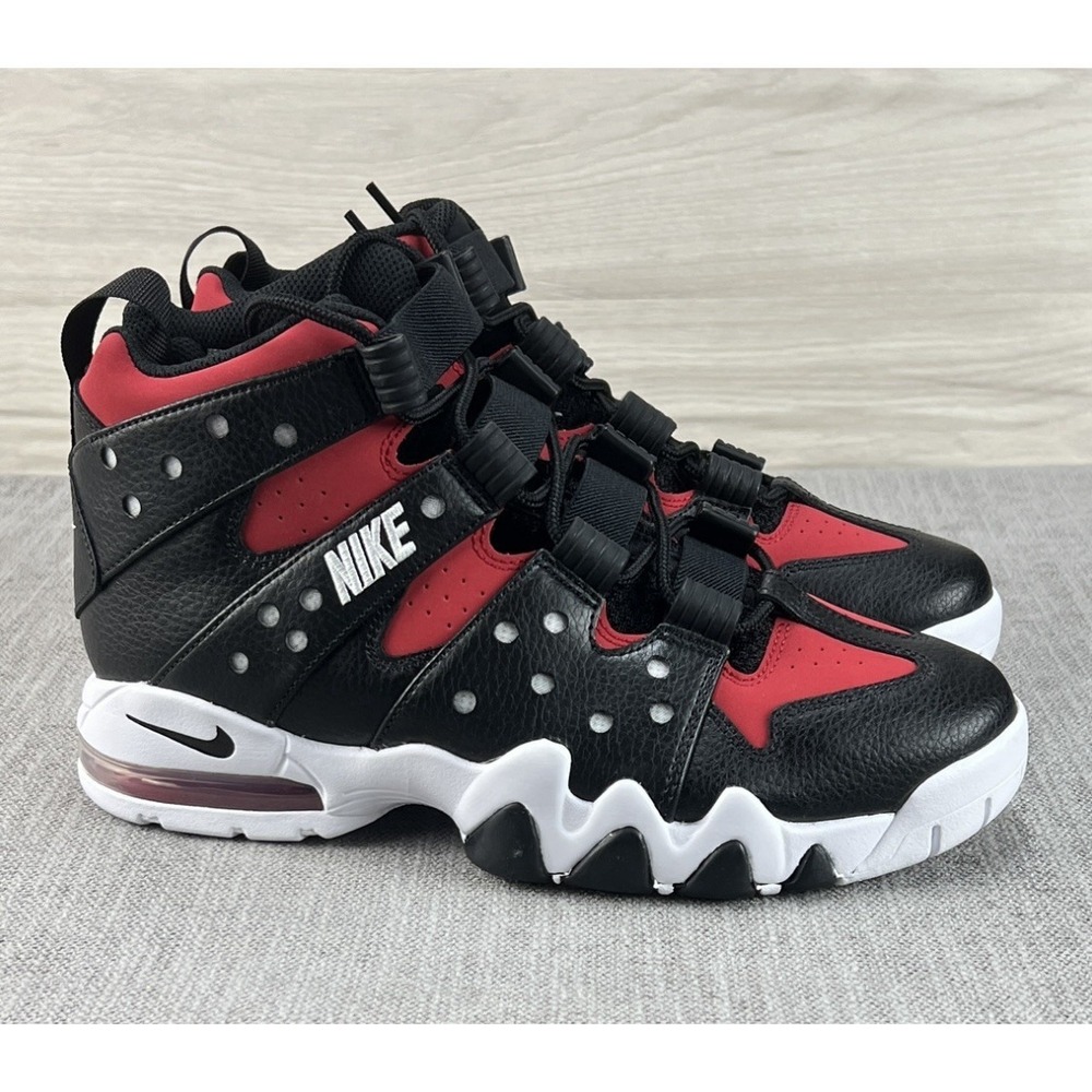 Nike Air Max2 CB '94 New Black White Gym Red FN6248 001 Mens Size 8 - Picture 3 of 7
